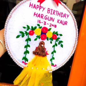 Unique Birthday Gift Hoop